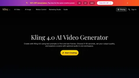 Kling 4.0 AI Video Generator