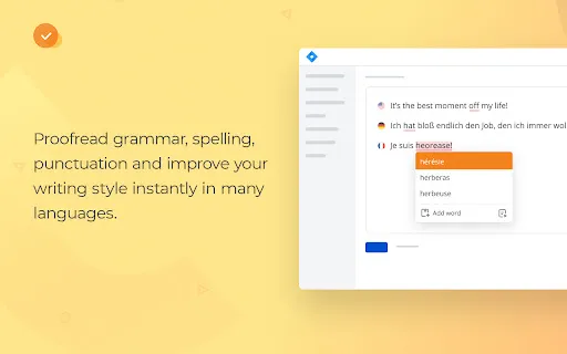WProofreader: Secure Grammar & Spell Checker Extension | Creati.ai