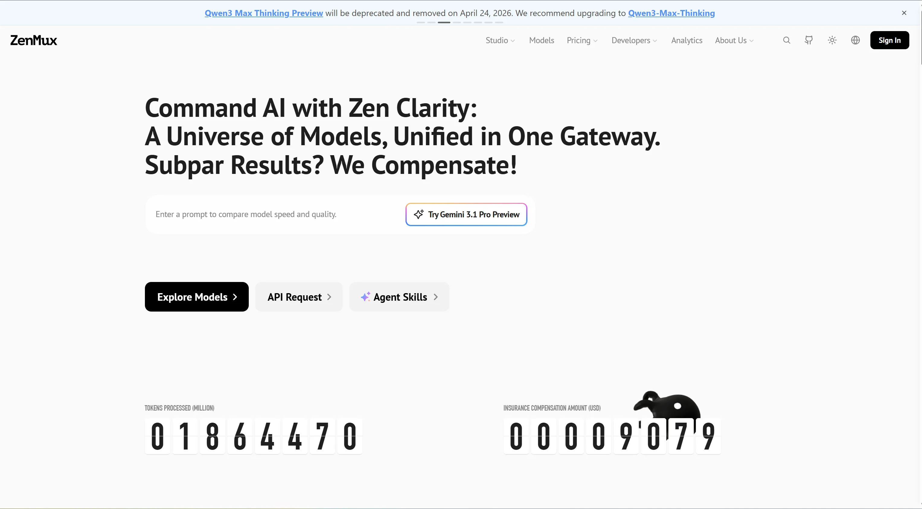 ZenMux Enterprise LLM Platform with Smart Routing | Creati.ai