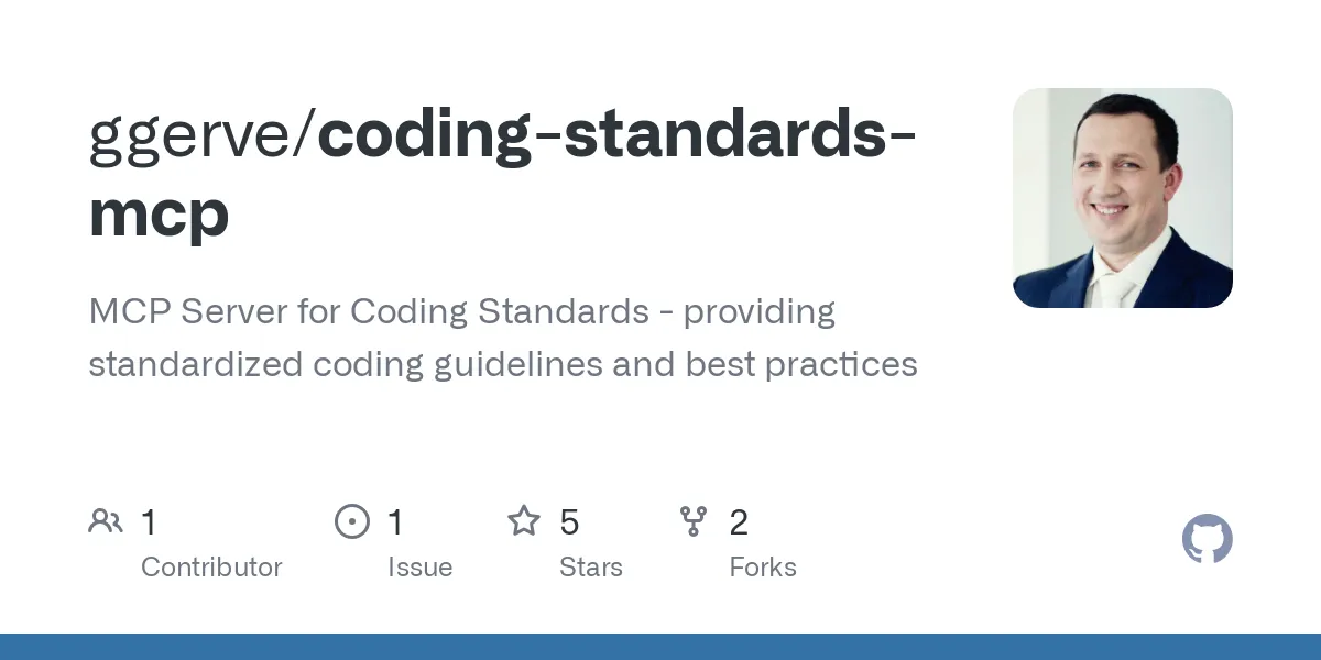 Coding Standards MCP Server for Language Guidelines & Best Practices ...