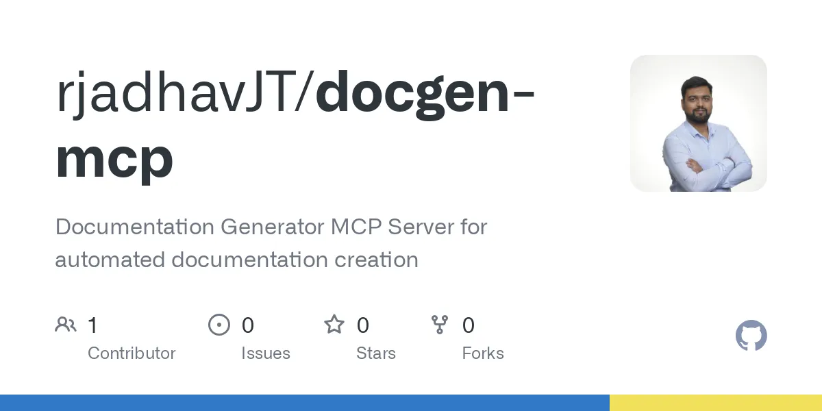 Automated Documentation Generation MCP Server for Efficient Project ...