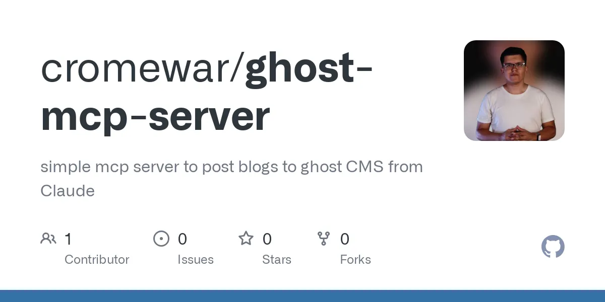 Ghost Server.log In Claude AI에서 자동으로 블로그 게시를 위한 Ghost MCP 서버 | Creati.ai