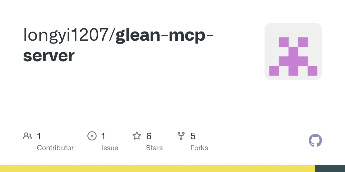 Glean MCP Server: Search & Chat API Integration for Developers | Creati.ai
