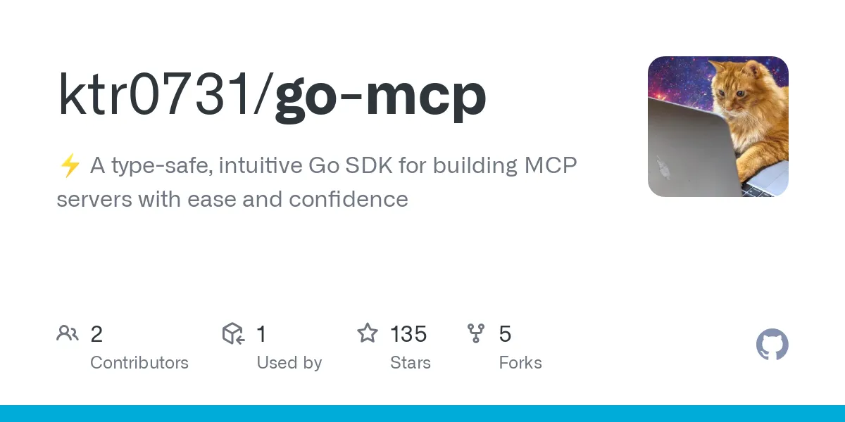 go-mcp: A Type-Safe Go SDK for Building MCP Servers Efficiently | Creati.ai