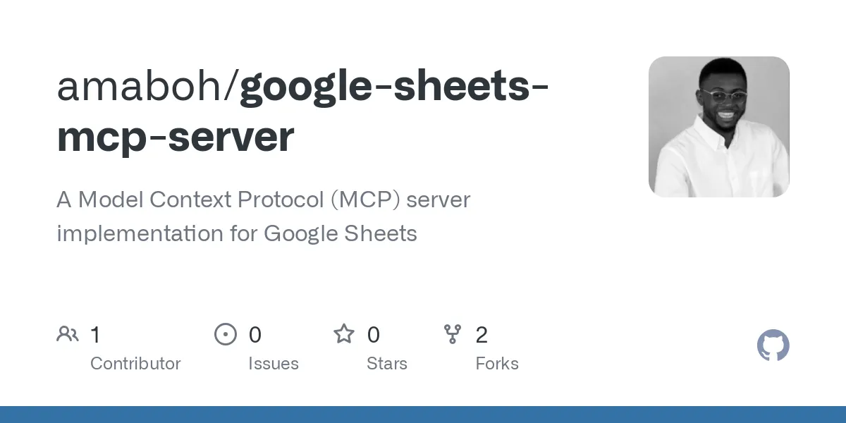Servidor MCP de Google Sheets - Automatiza Google Sheets a través de ...