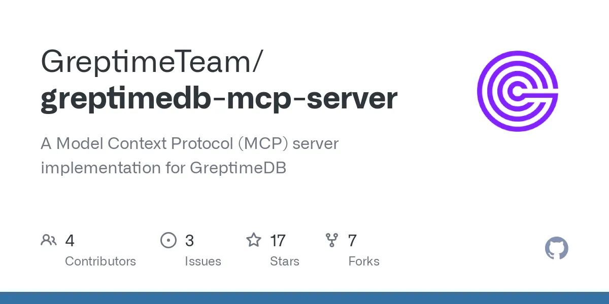 GreptimeDB MCP Server - Structured Database Access for AI Integration ...