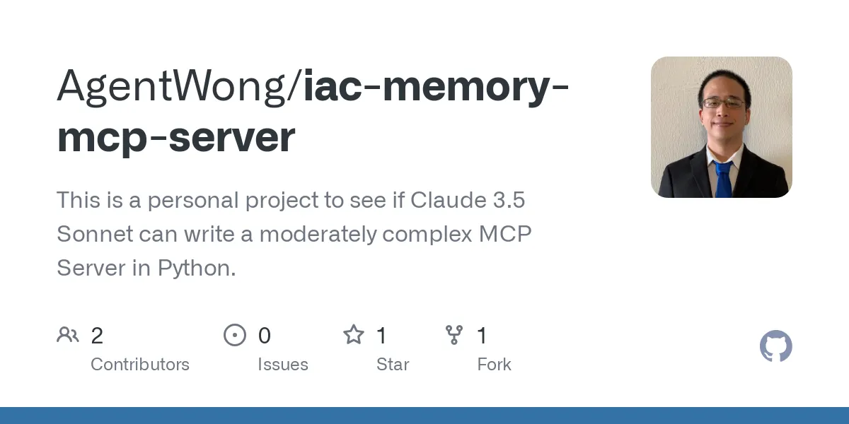 Servidor IaC Memory MCP - Gestión Persistente de Recursos de ...