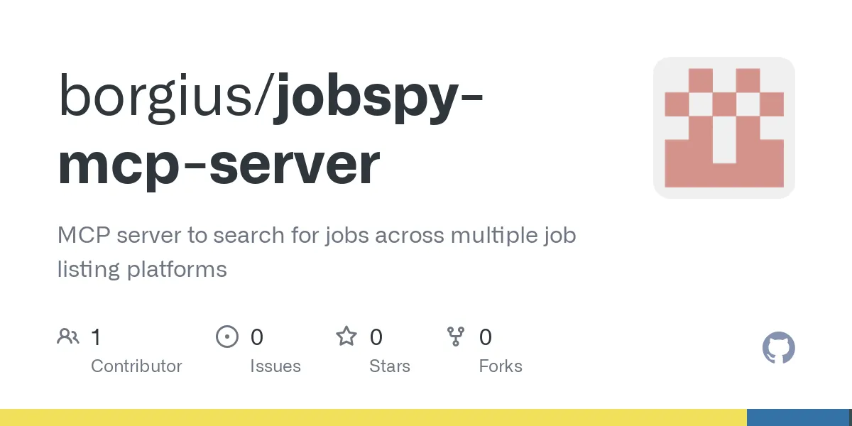 JobSpy MCP Server: Cross-Platform Job Search for AI Applications ...