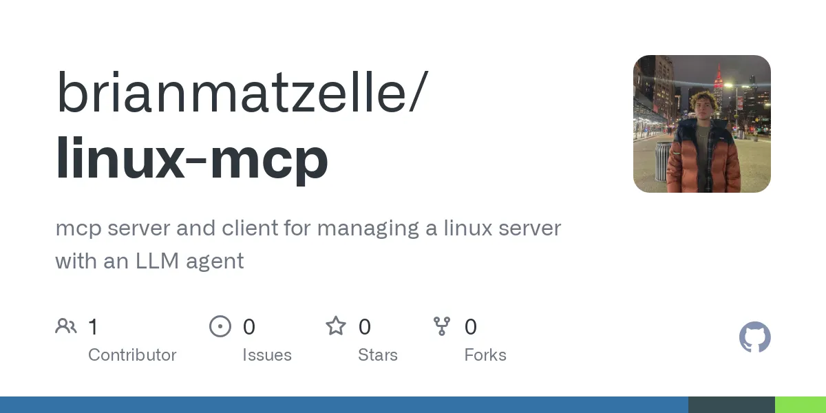 Linux Engineer Iowa Linux MCP - Plataforma de Gestión Impulsada por IA para Servidores ...