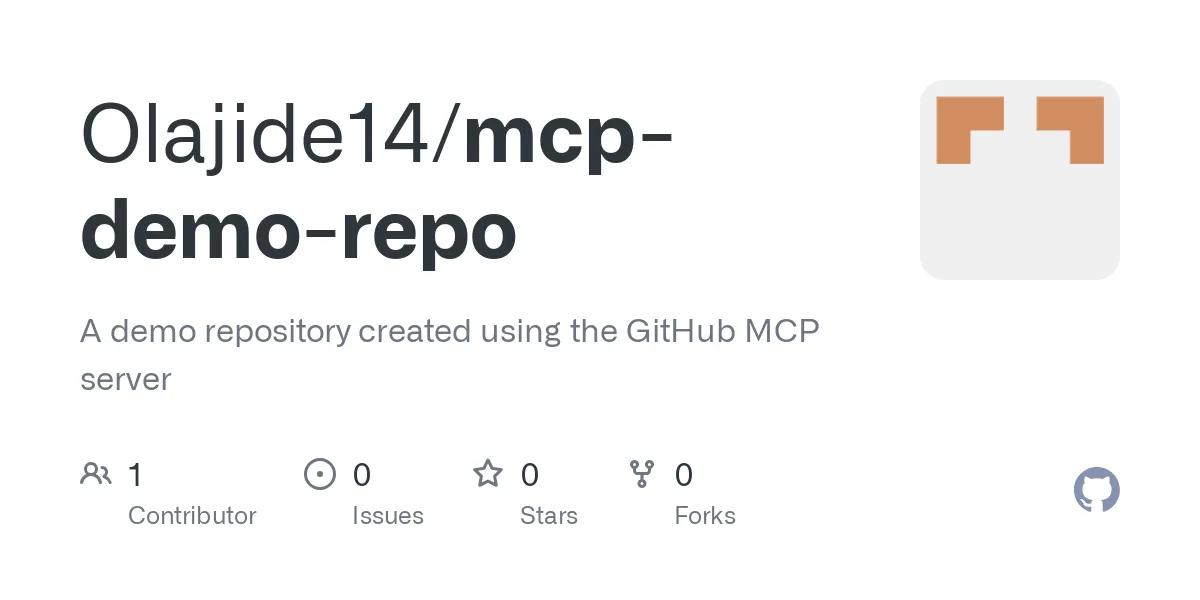 GitHub MCP Demo Repository for Automation and Development | Creati.ai
