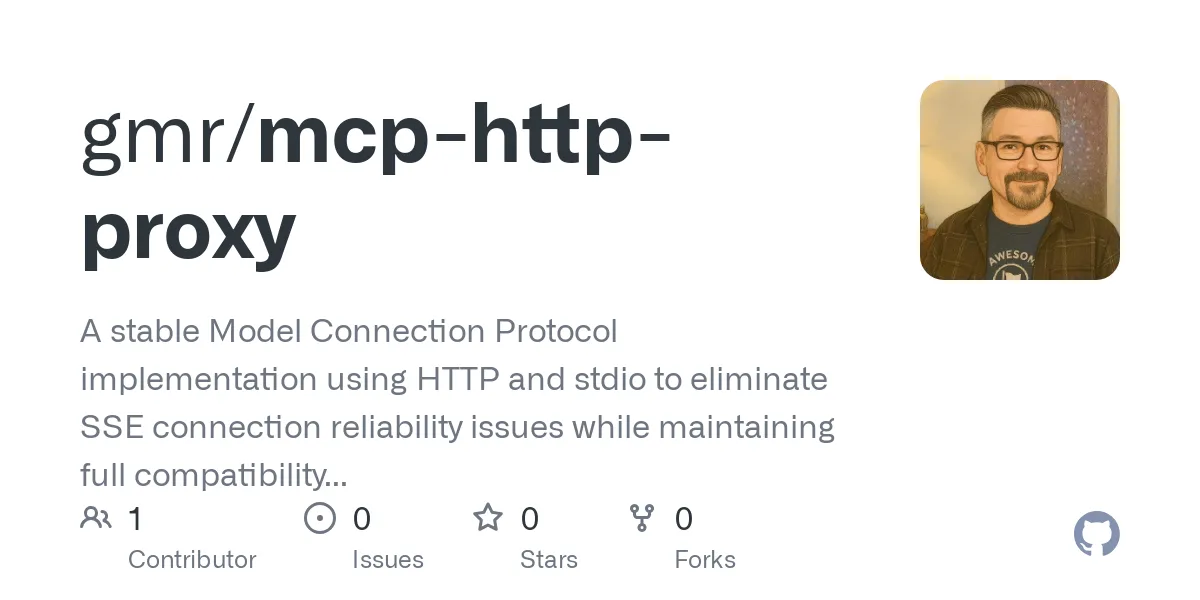 mcp-http-proxy: Reliable MCP Protocol Using HTTP and stdio for Seamless ...