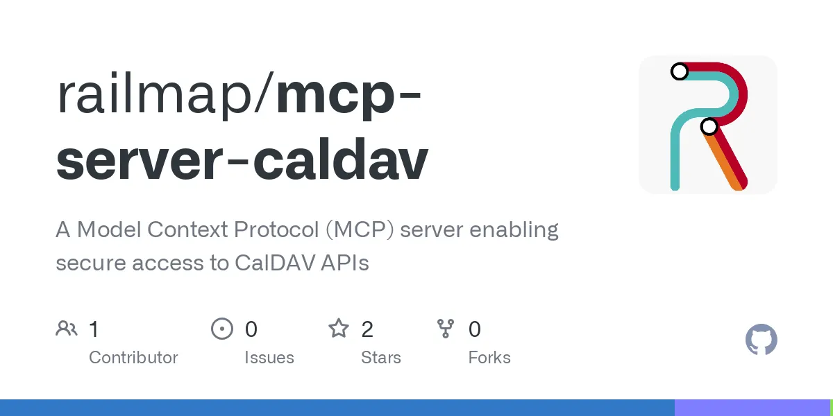 Serveur MCP CalDAV sécurisé pour l'accès et la gestion des API de ...