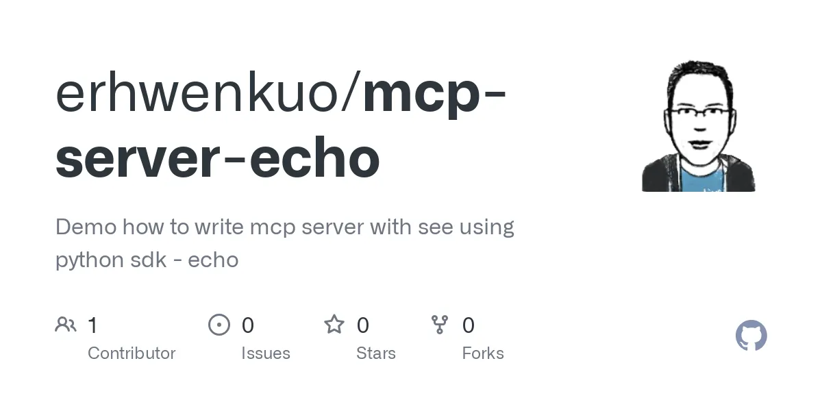 MCPサーバーエコーデモ - Python SDK実装と例 | Creati.ai