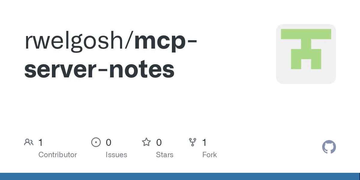 메모 관리를 위한 MCP 서버 | API 액세스 및 검색 | Creati.ai