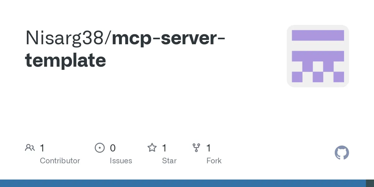 Python MCP Server Template for AI Tools and Prompts - Easy Deployment ...