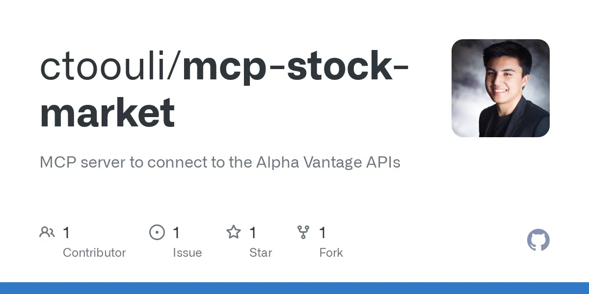 Stock Market Data MCP - Retrieve Daily Stock Prices with Alpha Vantage ...