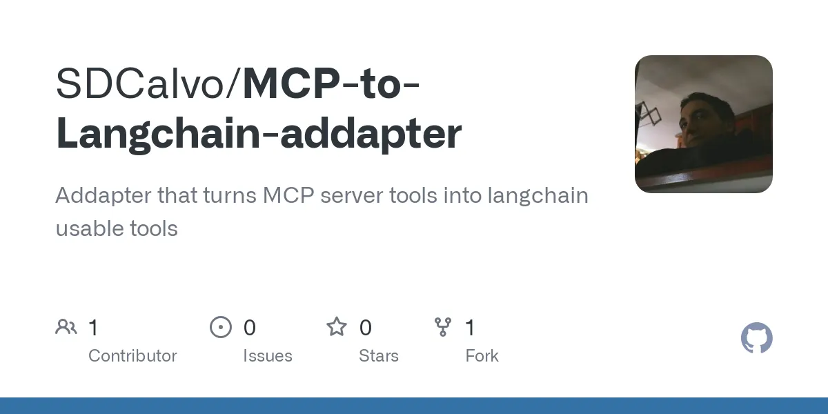 Adaptador MCP a LangChain - Integre herramientas de servidor MCP en ...