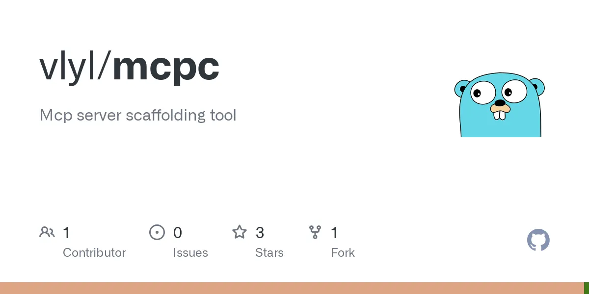 mcpc: Automated MCP Server Project Scaffolding Tool for TypeScript ...