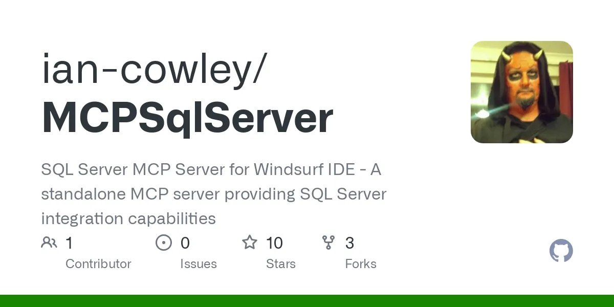 Windsurf IDE向けSQL Server MCPサーバー - データ統合ツール | Creati.ai