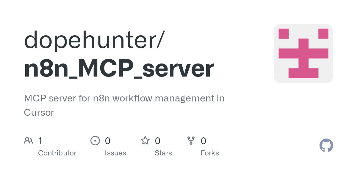 n8n_MCP_server: Plataforma de gestión de flujos de trabajo para n8n en ...