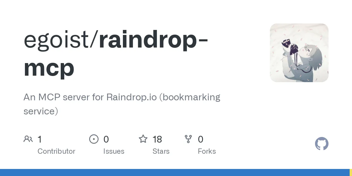 Servidor MCP Raindrop - Gestionar Marcadores Programáticamente | Creati.ai