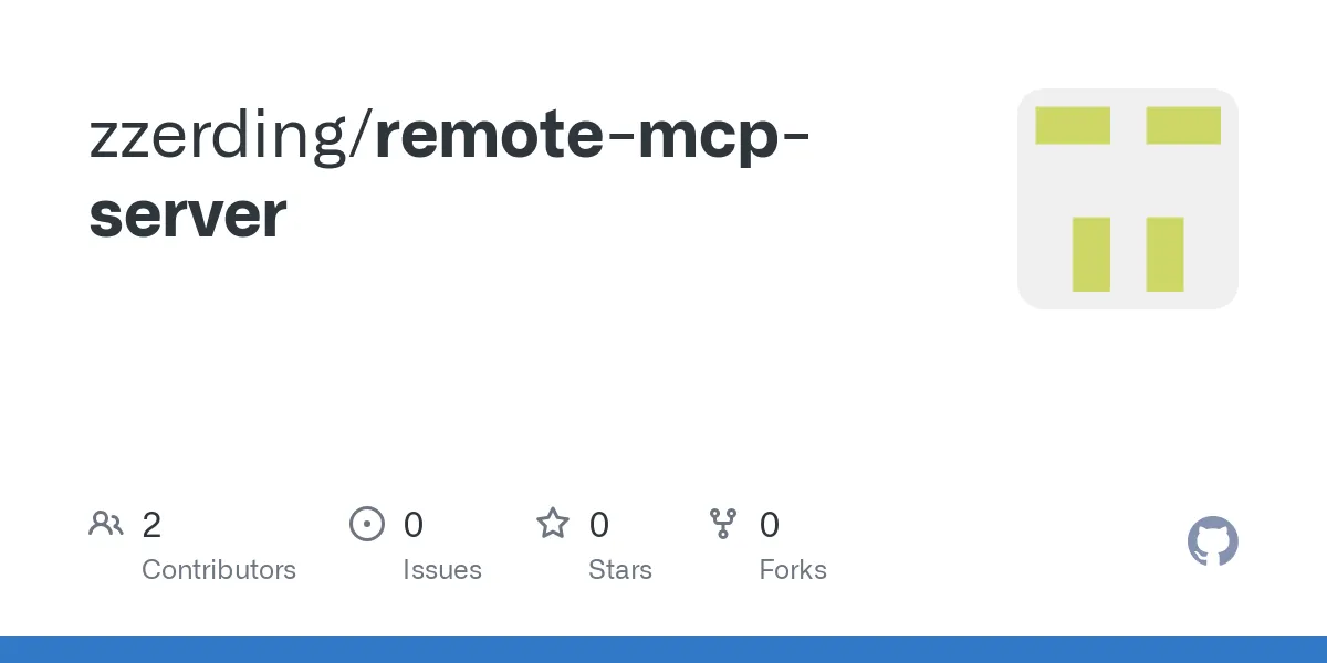 Remote MCP Server on Cloudflare for AI Tool Integration and Development ...