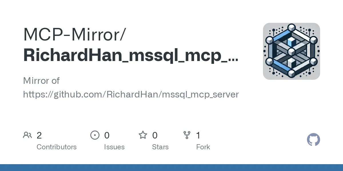 Secure SQL Server MCP for Automated Database Management and Queries ...