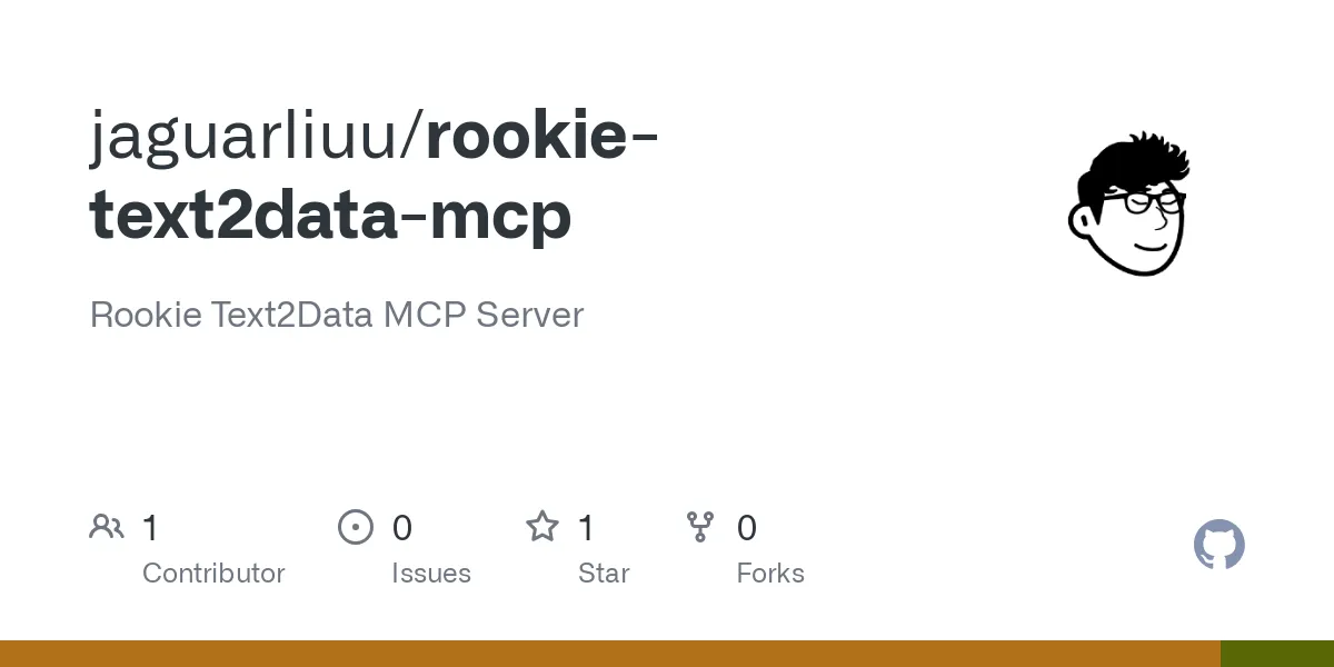 Rookie Text2Data MCP Server for Text Analysis and Data Extraction ...