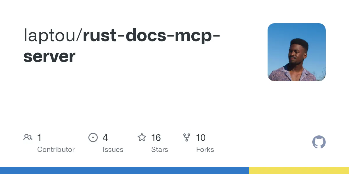 Rust Documentation MCP Server - Access Rust docs from docs.rs ...