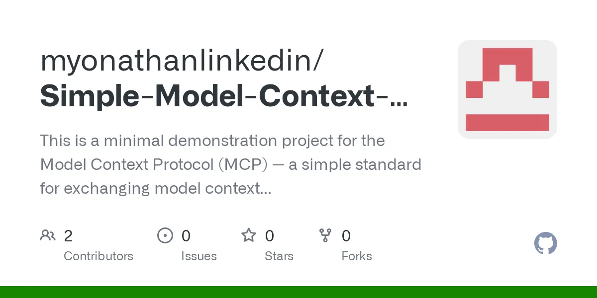 Simpple Model Simple Model Context Protocol (MCP) - Standard for AI Context Exchange ...