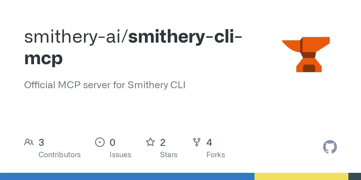 Smithery CLI MCP Server - Manage and Deploy MCP for AI workflows ...