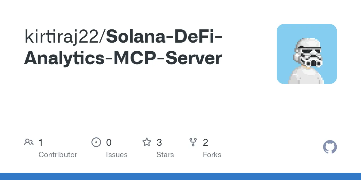 Solana DeFi Analytics MCP Server - Wallet & Protocol Insights | Creati.ai