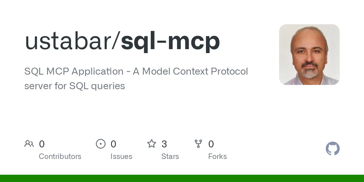 Mcp Server Sql SQL MCP: Запросы к SQL Server на естественном языке через GitHub ...