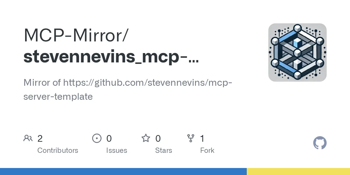 MCP Server Template in TypeScript for Building MCP Tools & Servers ...