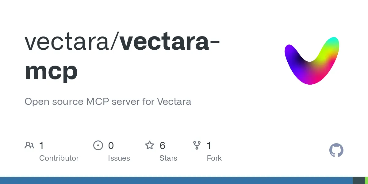 Vecta Core Vectara MCP - 안전한 AI 데이터 상호작용을 위한 오픈 소스 서버 | Creati.ai