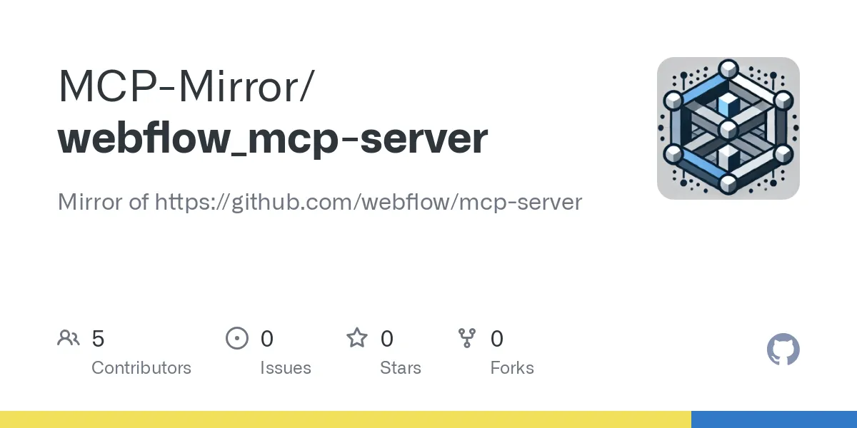 Servidor Webflow MCP - Integración de IA para la gestión de Webflow ...