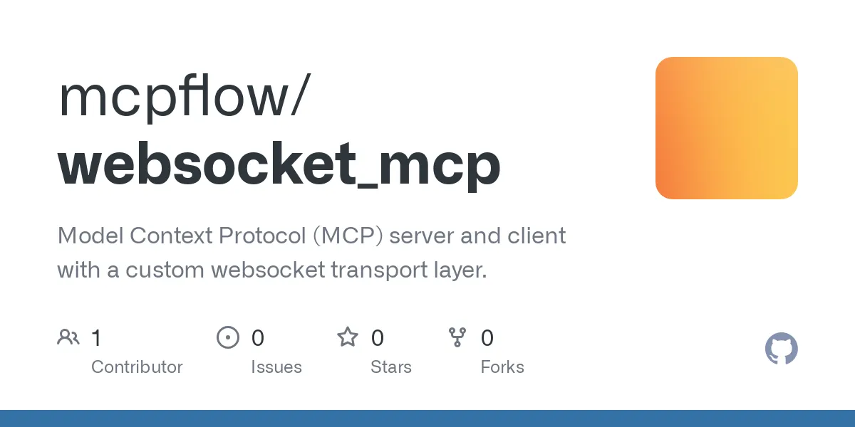 WebSocket MCP Server and Client for Efficient AI Communication | Creati.ai